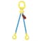Grabiq Double Leg 7/32 in Adjstbl Chain Slng TG2-GBK, 20ft L, 5500lb WLL G-7/32-TG2-GBK-20 - alternate 1